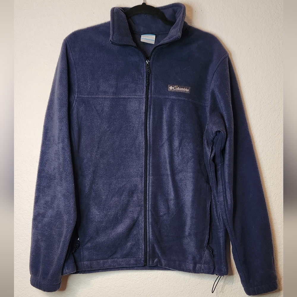 Columbia Women's Blue Fleece Jacket, Size M‎